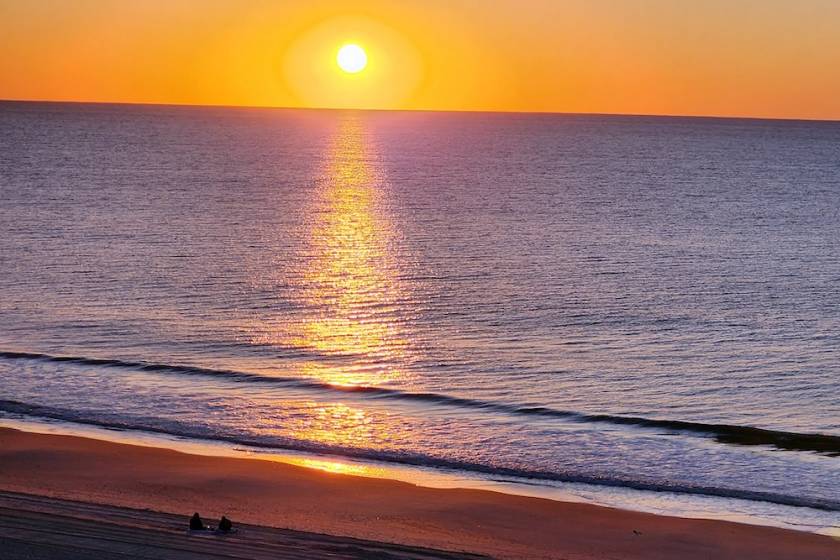 Myrtle beach in October.